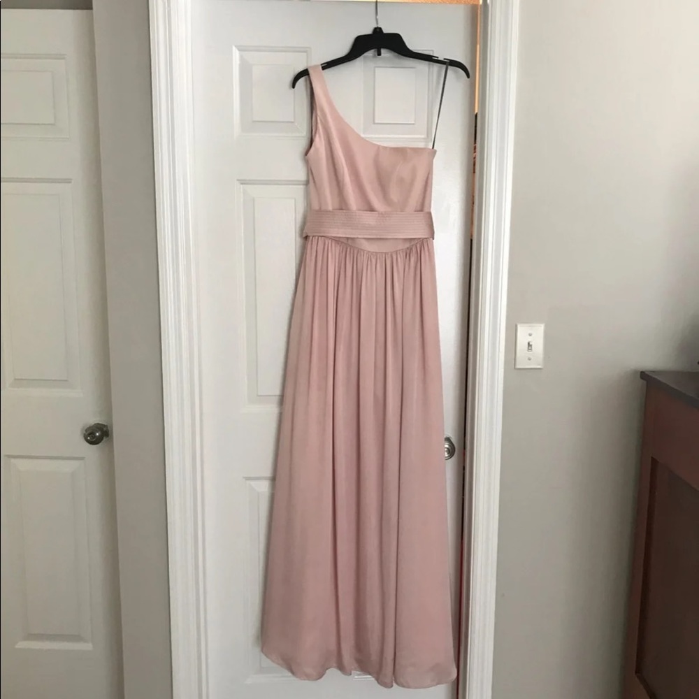 One Shoulder Vera Wang Dress